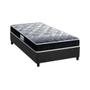 Imagem de Cama Box Solteiro: Colchão Ortopédico Probel D33/EP Anatômico Advanced Tech1500 + Base CRC Suede Gray(88x188)