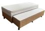 Imagem de Cama Box Solteiro com Auxiliar e Pillow 88x188x64 Malu