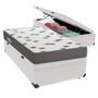 Imagem de Cama Box Solteiro com Bau Ortobom D33 Light Branco