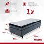 Imagem de Cama Box Solteiro com Colchão Espuma Punta Cana D33