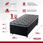 Imagem de Cama Box Solteiro com Colchão Mola Safira Spec