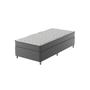 Imagem de Cama Box Solteiro D28 Of 1,08x198x0,42 Cinza/Branco