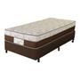 Imagem de Cama Box Solteiro King (Box + Colchão) 96x203x61 Pro Soft Bamboo Prorelax Molas Ensacadas Pillow Top Turn Free - Marrom