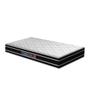 Imagem de Cama Box Solteiro King Marrom + Colchão De Espuma D33 - Castor - Black White Double Face 96x203x62cm