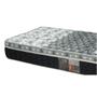 Imagem de Cama Box Solteiro King Marrom + Colchão De Molas - Castor - Class Tecnopedic One Face 96x203x60cm