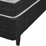 Imagem de Cama Box Solteiro King Preto + Colchão San Francisco Ortopédico Espuma D33 96x203x54cm