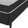 Imagem de Cama Box Solteiro King Preto + Colchão San Francisco Ortopédico Espuma D33 96x203x54cm