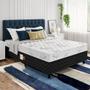Imagem de Cama Box Solteiro Molas Ensacadas Espuma D33 Ultra Confort 88x188x50cm Vstore