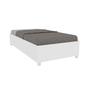 Imagem de Cama Box Solteiro Mônaco Neve - Tcil Móveis