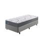 Imagem de Cama Box Solteiro Reforçado 88x188x38cm e Colchão Adapto Molas Ensacadas