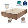 Imagem de Cama Box Viúva (box + Colchão) 128x188x69 Rubi Prorelax Pillow In Turn Free - Marrom