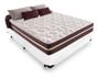 Imagem de Cama Box Viúva Branco + Colchão de Molas - Anjos - Classic Superlastic - 128x188x60cm