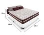 Imagem de Cama Box Viúva Branco + Colchão de Molas - Anjos - Classic Superlastic - 128x188x60cm