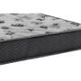 Imagem de Cama Box Viúva: Colchão Anatômico Ortobom D33/EP Fort Tech ISO 100 + Base CRC Courano White(128x188)