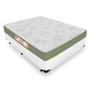 Imagem de Cama Box Viúva + Colchão De Espuma D33 - Castor - Sleep Max 128x188x53cm