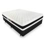 Imagem de Cama Box Viúva + Colchão De Espuma D45 - Castor - Black White Double Face 128cm 