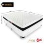 Imagem de Cama Box Viúva + Colchão De Espuma D45 - Castor - Black White Double Face 128cm