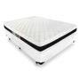 Imagem de Cama Box Viúva + Colchão De Espuma D45 - Castor - Black White Double Face 128cm 