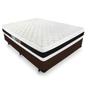 Imagem de Cama Box Viúva + Colchão De Espuma D45 - Castor - Black White Double Face - 128x188x62cm