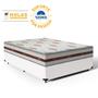 Imagem de Cama Box Viúva + Colchão de Molas Ensacadas - Anjos - Classic 128cm