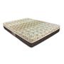 Imagem de Cama Box Viúva + Colchão De Molas Ensacadas - Castor - Class Pocket Híbrido One Face 128cm