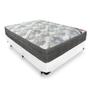 Cama Box Viúva + Colchão De Molas Ensacadas - Ortobom - ISO SuperPocket 128cm Imagem de Cama Box Viúva + Colchão De Molas Ensacadas - Ortobom - ISO SuperPocket 128cm