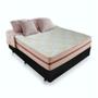 Cama Box Viúva + Colchão de Molas Ensacadas Viúva Firme Classic Bege - Cristalflex Imagem de Cama Box Viúva + Colchão de Molas Ensacadas Viúva Firme Classic Bege