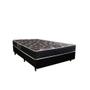 Imagem de Cama Box Viúva Colchão Espuma D28 Oriental Preto Ducci + Box Sintético Preto (54x128x188)