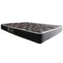 Imagem de Cama Box Viúva Colchão Espuma D33 Oriental Preto Ducci + Box Sintético Branco (54x128x188)