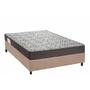 Imagem de Cama Box Viúva: Colchão Espuma D45 Ortobom ISO 150 Mega Firme + Base CRC Suede Clean (128x188)