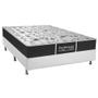 Imagem de Cama Box Viúva: Colchão Molas Bonnel Probel Prolastic ProDormir Sleep + Base CRC Courano Branco(128x188)