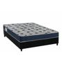 Imagem de Cama Box Viúva: Colchão Ortopédico Ortobom D28 Anatômico ISO 60 + Base CRC Suede Black (128x188)