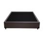 Imagem de Cama Box Viúva Ortobello Móveis Sintético Marrom 37x128x188