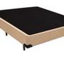 Imagem de Cama Box Viúva Sintético King Design Bege 128x188x40