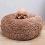 Imagem de Cama Caminha Nuvem Gato Cao Cachorro Pet Donut Redonda 60cm Rosquinha Animal de Estimaçao Pelucia Macio Confortavel Antiderrapante