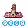 Imagem de Cama Caminha Para Cachorro Gato Caminha Pet Camuflado Marrom - 80X60 Tam G