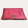 Imagem de Cama caminha  para  Cachorro  resistente e impermeavel tamanho  Grande  97 x 67 x 9 cm Pink