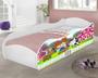 Imagem de Cama carro móveis para quarto infantil meninas com colchão