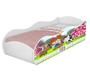 Imagem de Cama carro móveis para quarto infantil meninas com colchão