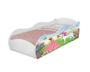 Imagem de Cama carro móveis para quarto infantil meninas com colchão