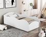 Imagem de Cama carro móveis para quarto infantil meninos com colchão