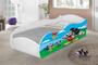 Imagem de Cama carro móveis para quarto infantil meninos com colchão