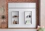 Imagem de Cama Casal Articulavel Horizontal Com Portas 140 Hanover Branco