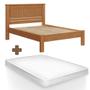 Imagem de Cama Casal Com Colchão 138x188 Nature Off White Deper Shop Jm