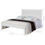 Imagem de Cama Casal Dallas II - Branco