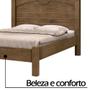 Imagem de Cama Casal Jequitibá J.A. Móveis Lion 117x145x203