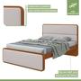 Imagem de Cama Casal Loop em Mdp/mdf Tecido Corano