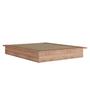 Imagem de Cama Casal ou Queen Minimalista 160x200cm Industrial 8285