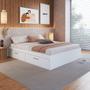 Imagem de Cama Casal Queen Baú com 4 Portas Basculantes 160 Tókio