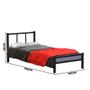 Imagem de Cama Casal Retrô Preto 1.38 Jane Shop JM